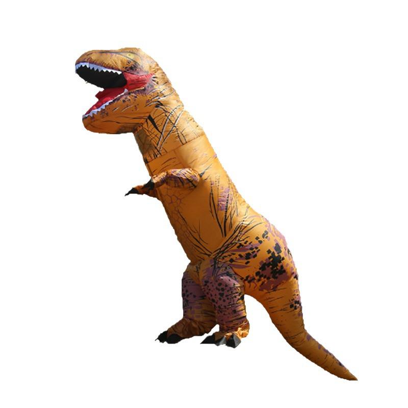 Dětský legrační kostým maskota dinosaura - Tyrannosaurus Rex Halloweenské představení Rekvizity