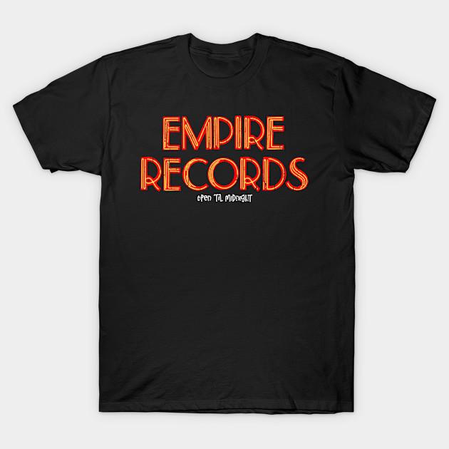 

Мужская черная футболка с принтом Empire Record Печать на трансферной бумаге без вырезки Хлопковая футболка 2XL чёрный