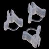 100Pcs Plants Graft Clips Plastic Garden Tools For Cucumber Eggplant Watermelon Round Mouth Flat Mouth Anti Fall Clamp