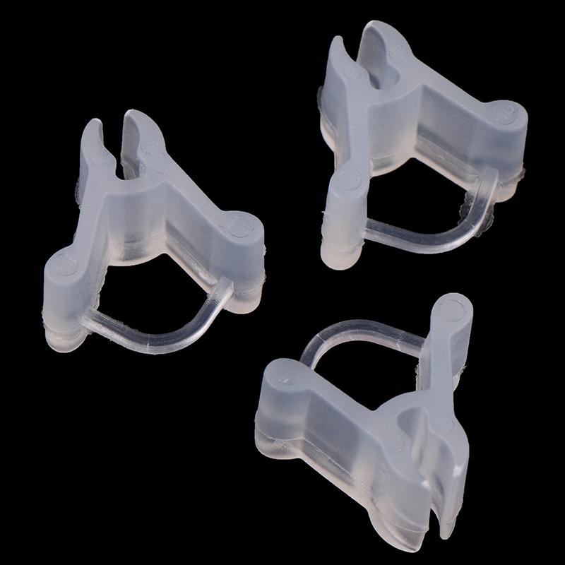 100Pcs Plants Graft Clips Plastic Garden Tools For Cucumber Eggplant Watermelon Round Mouth Flat Mouth Anti Fall Clamp