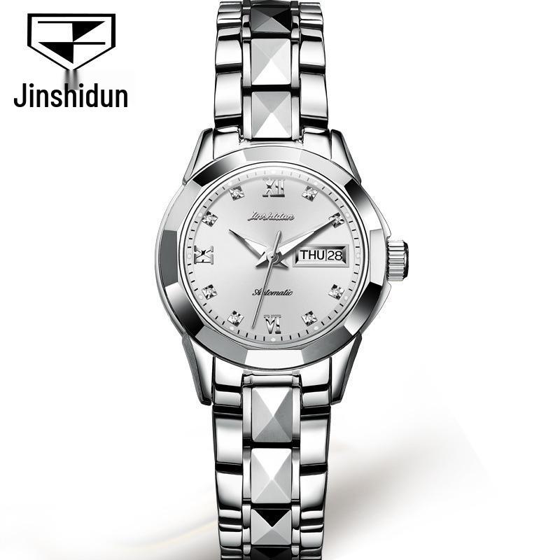 Jinshidun Women's High-End Automatic Mechanical Watch with Imported Movement