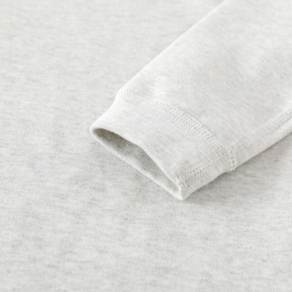 Miękki Welurowy Jednoczęściowy Kombinezon dla Niemowląt Unisex na Jesień/Zimę - 280g Trójkątny Body dla Noworodka Klasa A