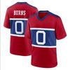 Mens Football Jersey Giants Team 1 8 JONES 26 BARKLEY 56 44 Embroidered Rugby Uniform