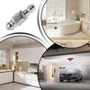 High Pressure Sewer Nozzle High Pressure Drain Jetter Hose Nozzle 1/4 Inch Stainless Steel Unclogging Pipe Tool For Residential