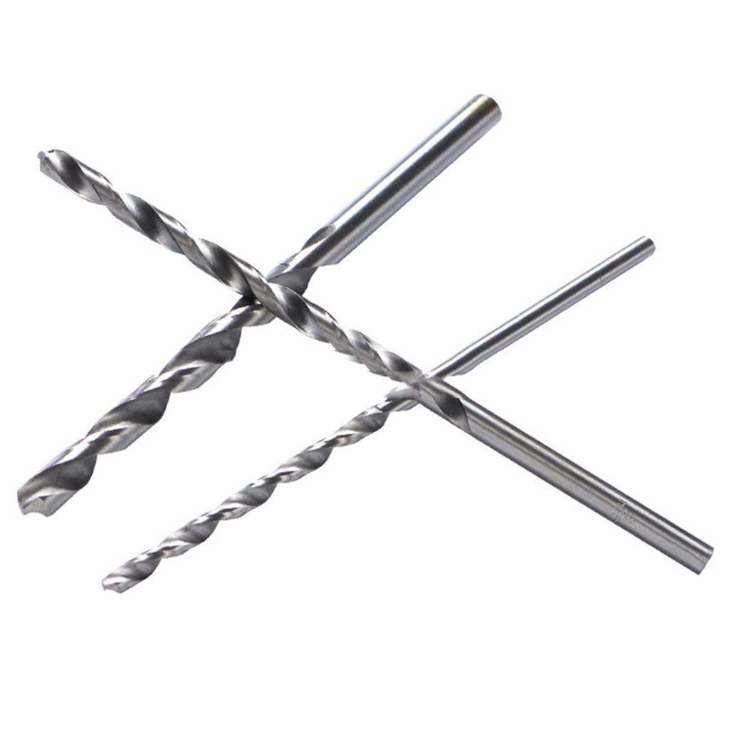 2-5mm Drill Bit Extra Long Straight Shank Set Wood High Hardness Workshop