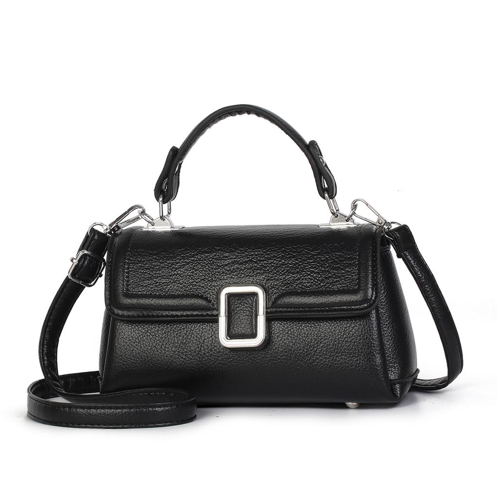 Retro High-end Portable Small Square Bag Women's 2025 New Niche Design Fashionable and Versatile Commuter Shoulder Messenger Bag