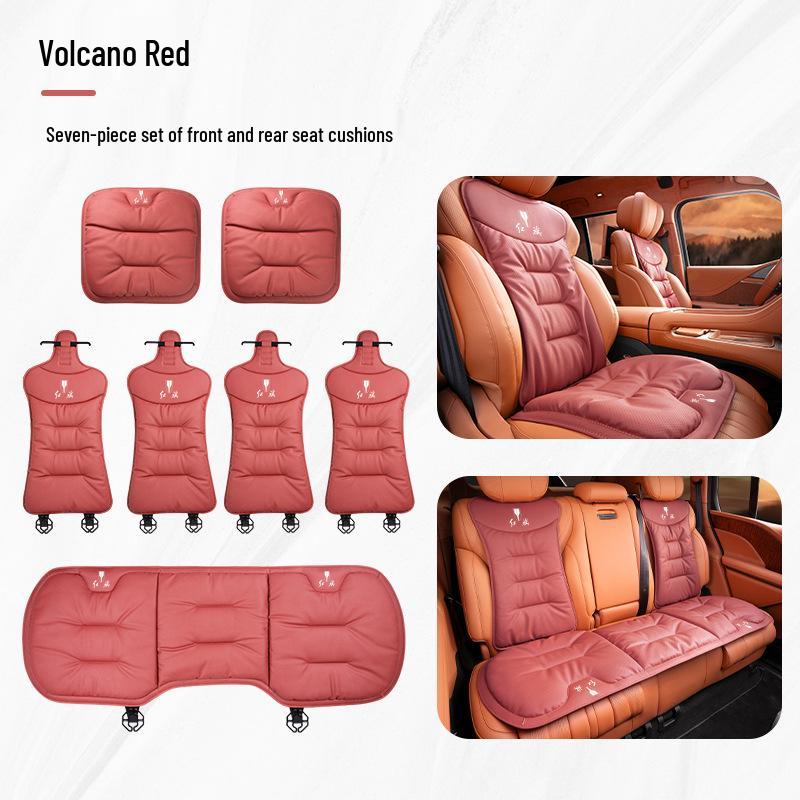 Compatible Hongqi Car Seat Cushions for H5/HS5/H9/H6/EQM5/HS3/HS7 - All-Season Car Interior Accessories
