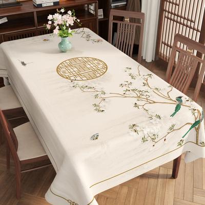 Tablecloth Anti-Scalding Dining Table Mat Light Luxury High-End Country Rectangular Coffee Table Tablecloth