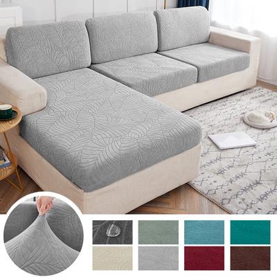 Jacquard Sofa Cover For Living Room Waterproof Fabric Sofa Covers Elastic Corner Sofa Seat Cushion Cover Furniture Protector