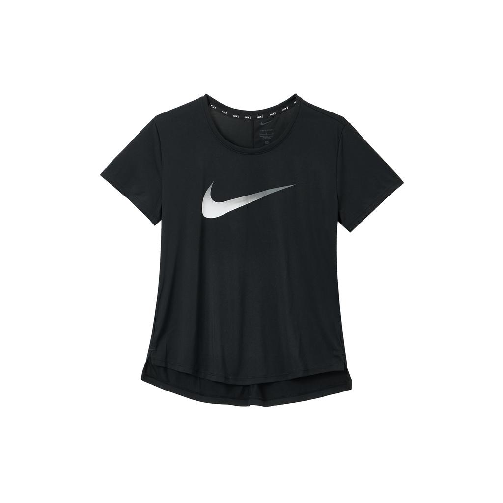 Nike Dri-FIT One Women'ss Logo Crewneck T-Shirt Black DX1026-010