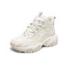 Skechers Comfortable Versatile Durable Breathable Supportive Warm Mid-Top Casual Shoes Women Sneaker White 168022-NTW