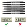 Plastic Security Enhancement Pens Money Detection Pens for Cash Handling Gift