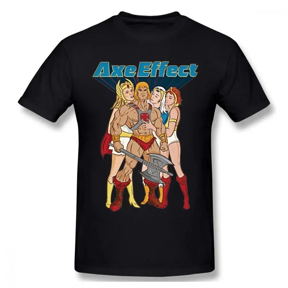 Creative Funny He-man Masters of The Universe T Shirt Unique Design for Man Homme Tee Shirt for Summer