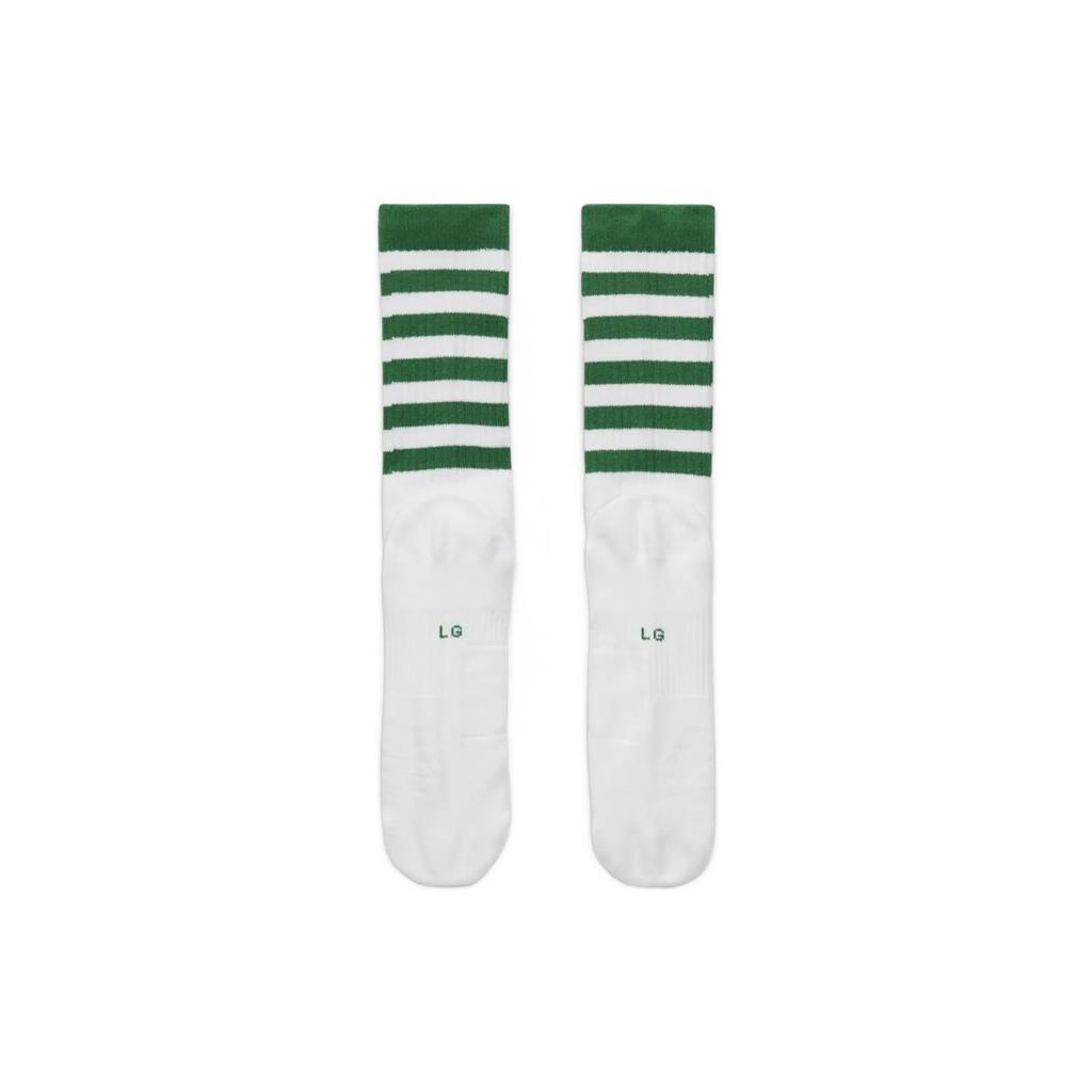 Nike Boston Celtics Stripe Logo Athleisure Casual Sports Socks Couple Style One Pair White Men's DA4952-100