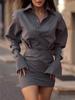 Summer New Striped Top and Shorts Set Casual Outfit for Women