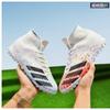 2025 new high-top mandarin duck football shoes men's broken nails children's girls AG long nails student training sports shoes