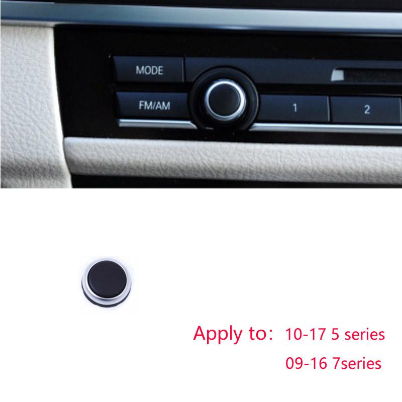 Car Heater Climate Control Fan Volume air conditioning Button Fan Button Cap Cover Replacement for BMW F10 F11 F02 F06 F07