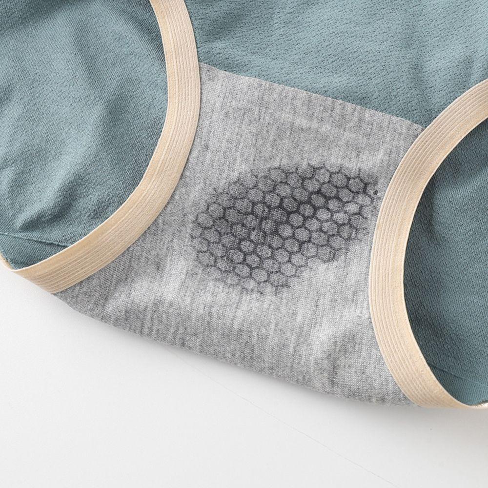 Cotton High-waist Girls Breathable Lingerie Graphene Crotch Panties Women Underwear Seamless Briefs