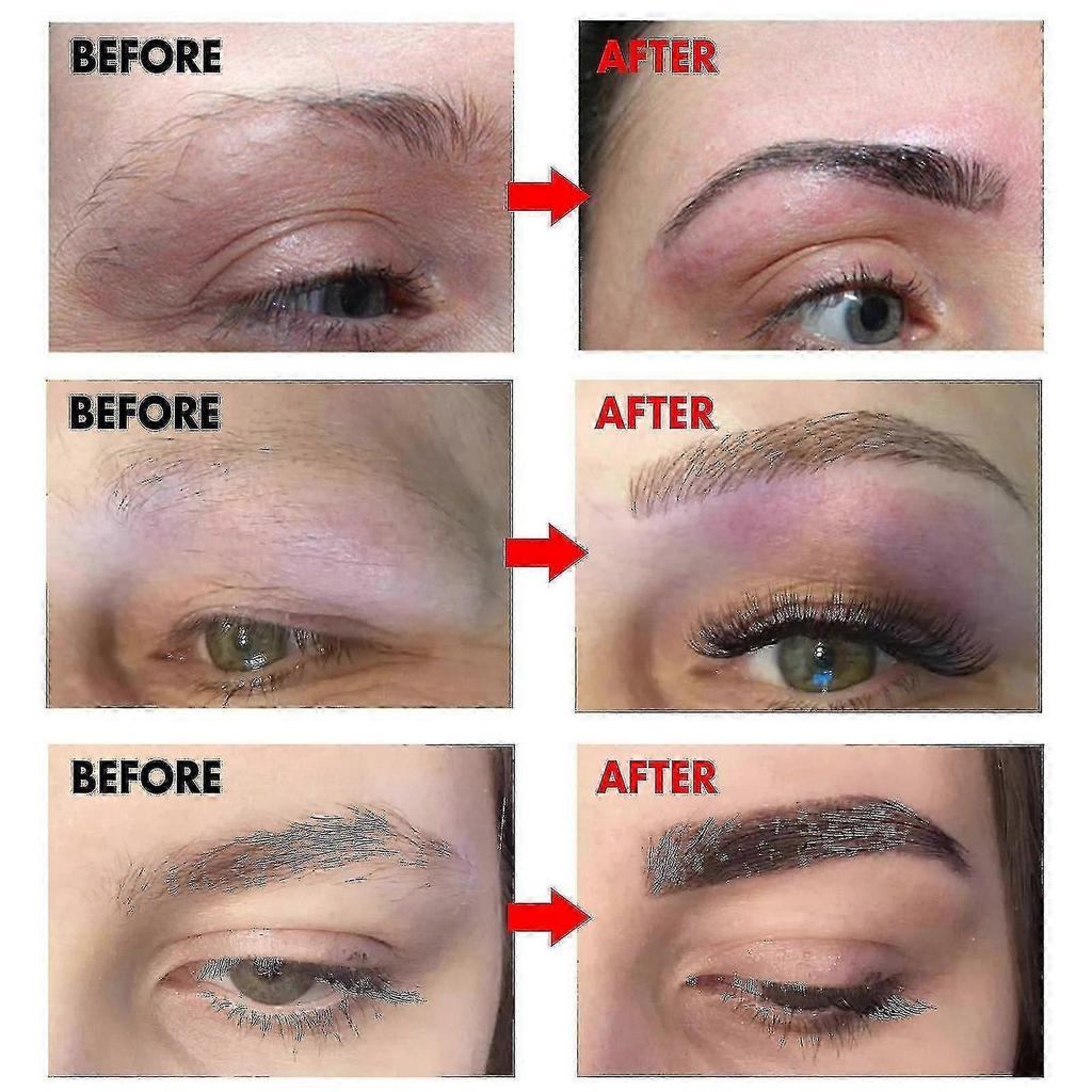 Fast Efficient Eyebrows Growth Serum Eyebrows Enhancer Gel Rising Growth Liquid Makeup Eyelash Longer Fuller Thicker Cosmetics