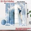 2pcs, 2D FLAT PRINTING Curtains (Without Rod) Arctic Fury Creative Modern Curtains Prints Light Filtering Curtains Home Decor