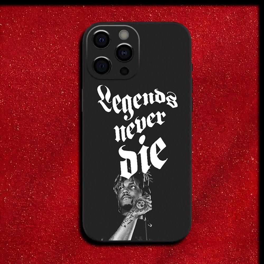 Rapper 999 J-Juice W-WRLD Phone Case For iPhone 16,15,14,13,12,11,Pro,X,XS,Max,XR,Plus,Mini Soft Black Cover