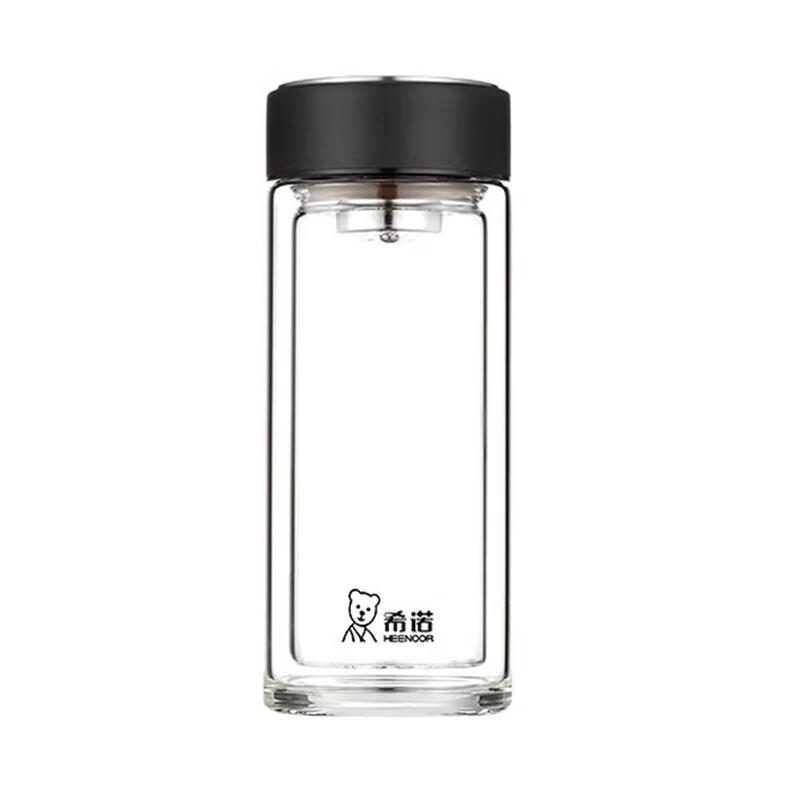 XINO 260ml Double-Layer Heat-Insulated Glass Cup