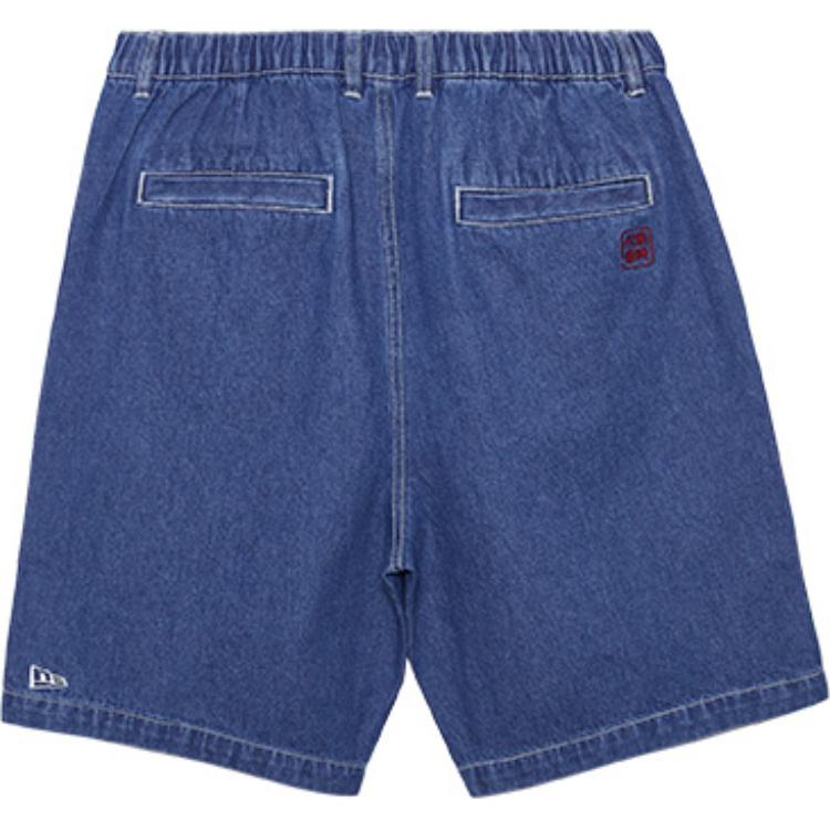 New Era FW24 Denim Shorts Unisex Blue 14385036