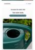 8-10L Large Capacity Watering Can with Long Spout & Shower Head for Vegetables and Flowers