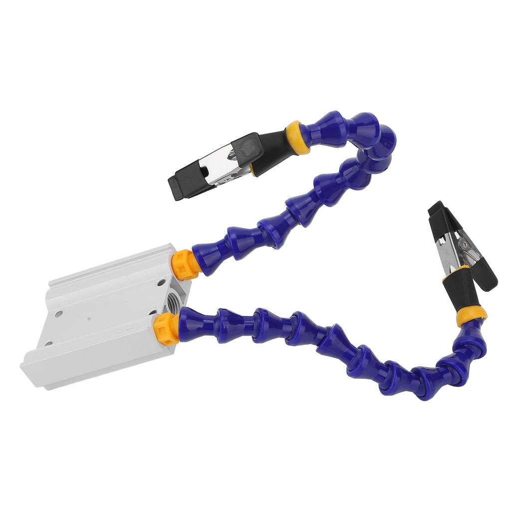 Soldering Helping Hands ABS Flexible Arm Aluminum Alloy Base Third Hand Soldering Tool with