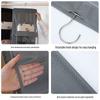 Hanging Wall-Mounted Bag Organizer for Wardrobe Storage