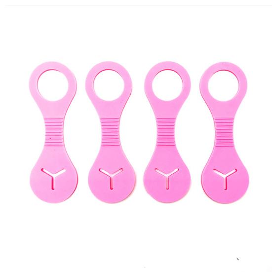 Garbage Bag Clip Easy To Use Portable Soft Anti-Skid Fine Workmanship Hold Silicone Pet Waste Bag Clip Pet Supplies