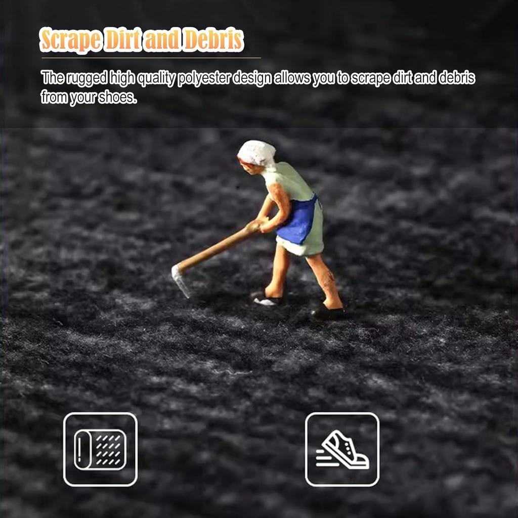 Door Mats Outdoor Heavy Duty Dirt Trapper Absorbent Entryway Doormat with Non-Slip Backing Area Rug For Home Decoration