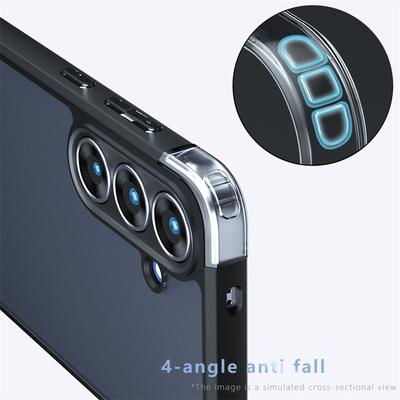 For Samsung Galaxy S25 FE Case Samsung Galaxy S25 FE 5G Cover Bumper Luxury Matte PC + TPU Shockproof Silicone Protective Cover