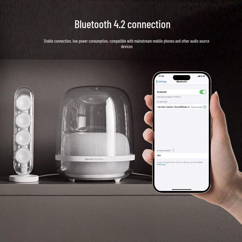 Harman Kardon Soundsticks 4 Bluetooth Speaker CN plug (adapter included)