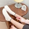 2026 Spring/Summer Heart Ruffle Combed Cotton Ankle Socks: Breathable, Sweat-Absorbing, Japanese Style for Women