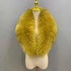 Custom Drop Shipping Fur Scarf Winter Warm Shawl Real Fox Raccoon Fur Collars