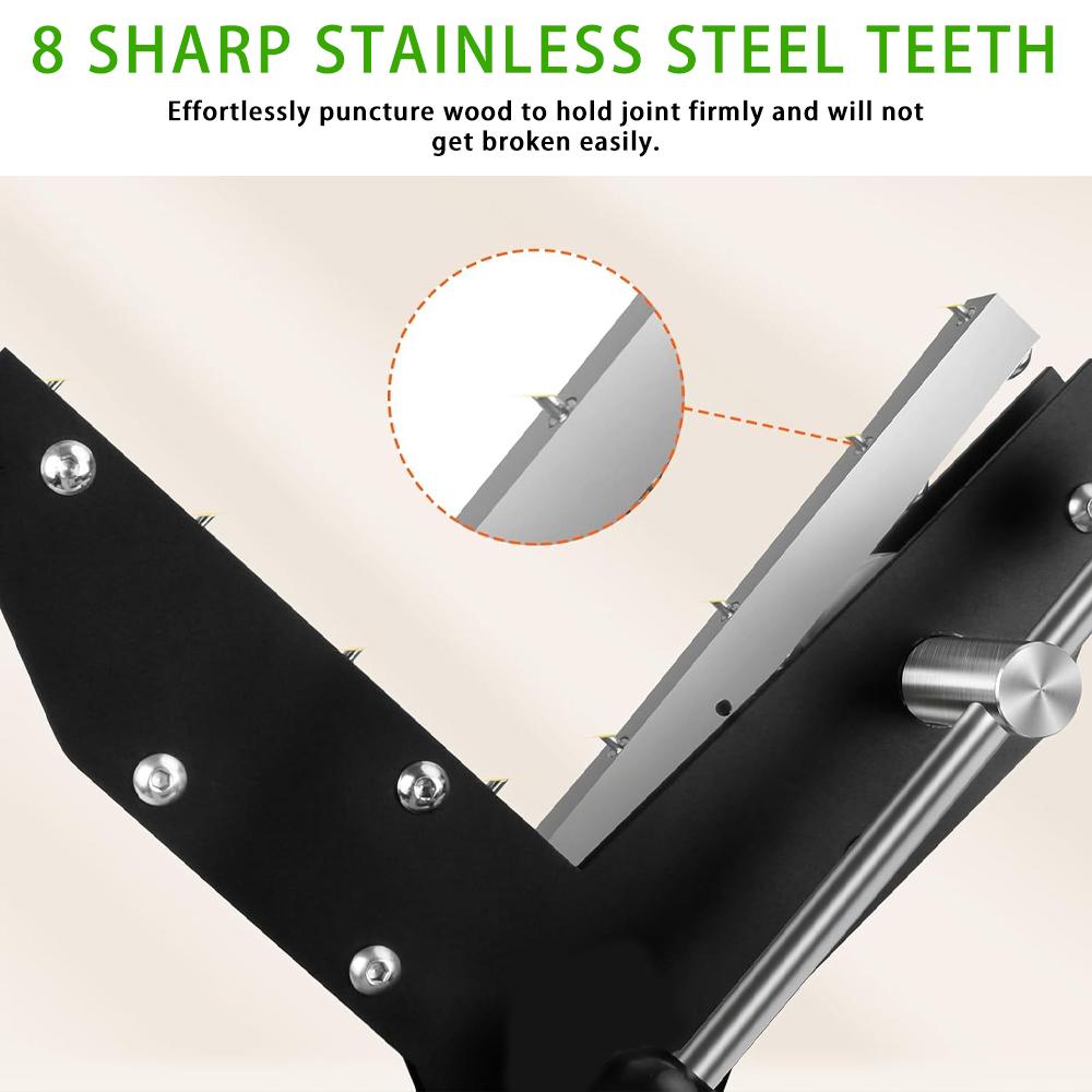 Miter Clamps For Woodworking Corner Clamps Black For Making Window Casing For Door Casing For Picture Frames For Cabinet Trim