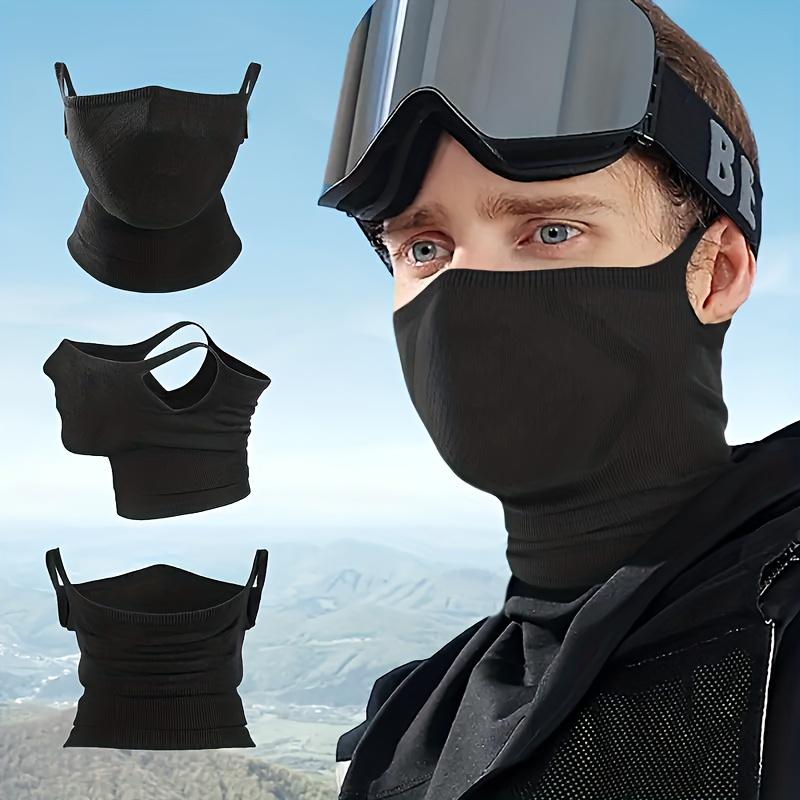 Spring Autumn Windproof Cycling Face Mask for Men Breathable Running Face Cover Electric Bike Neck Warmer for Women