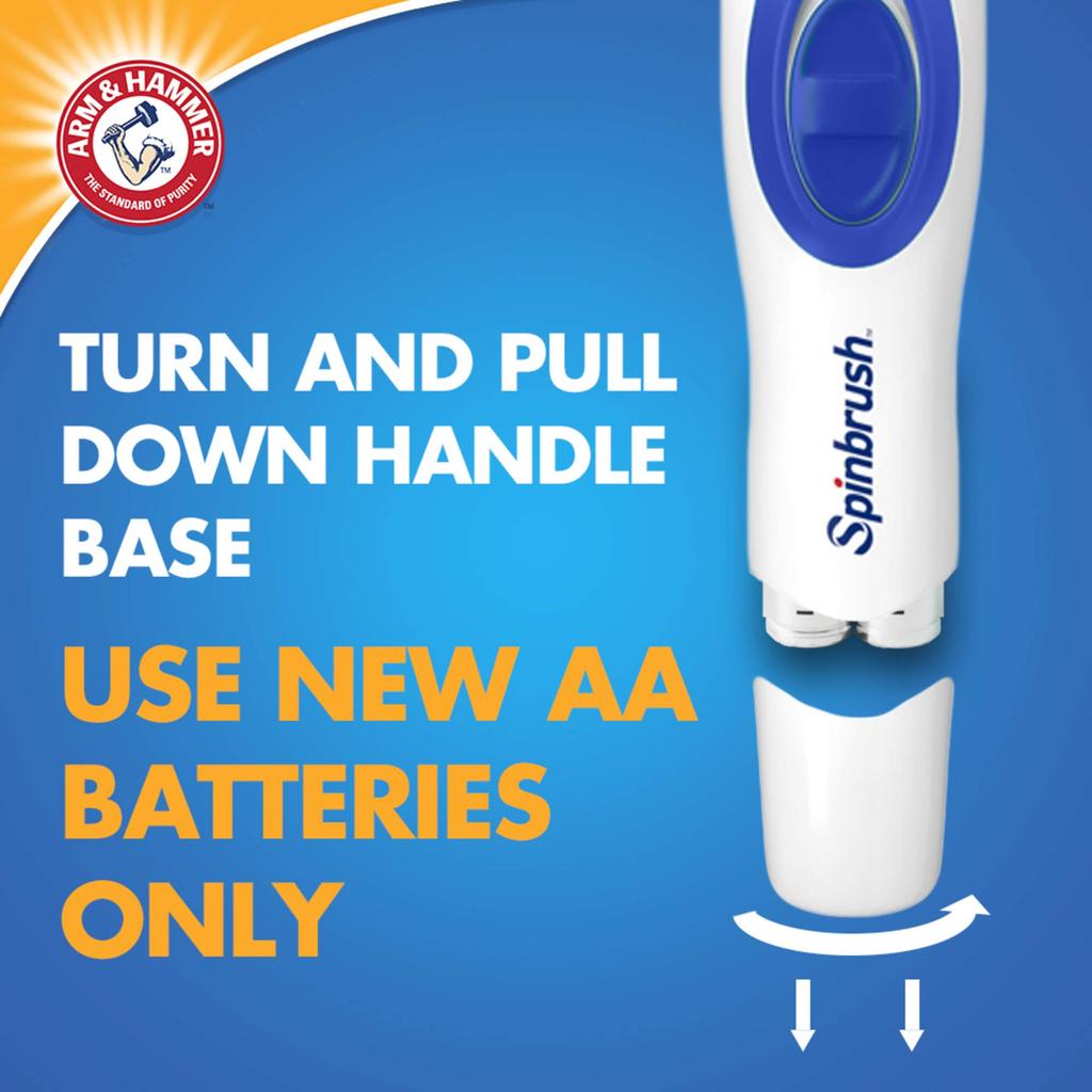 Spinbrush Truly Radiant Extra White Batterie-Zahnbürste 141 [Parallelimport]