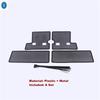Auto Front Grille ert Net ect Screening Mesh Cover Trim Protection Covers For Nissan X-Trail X Trail T32 Rogue 2017 -