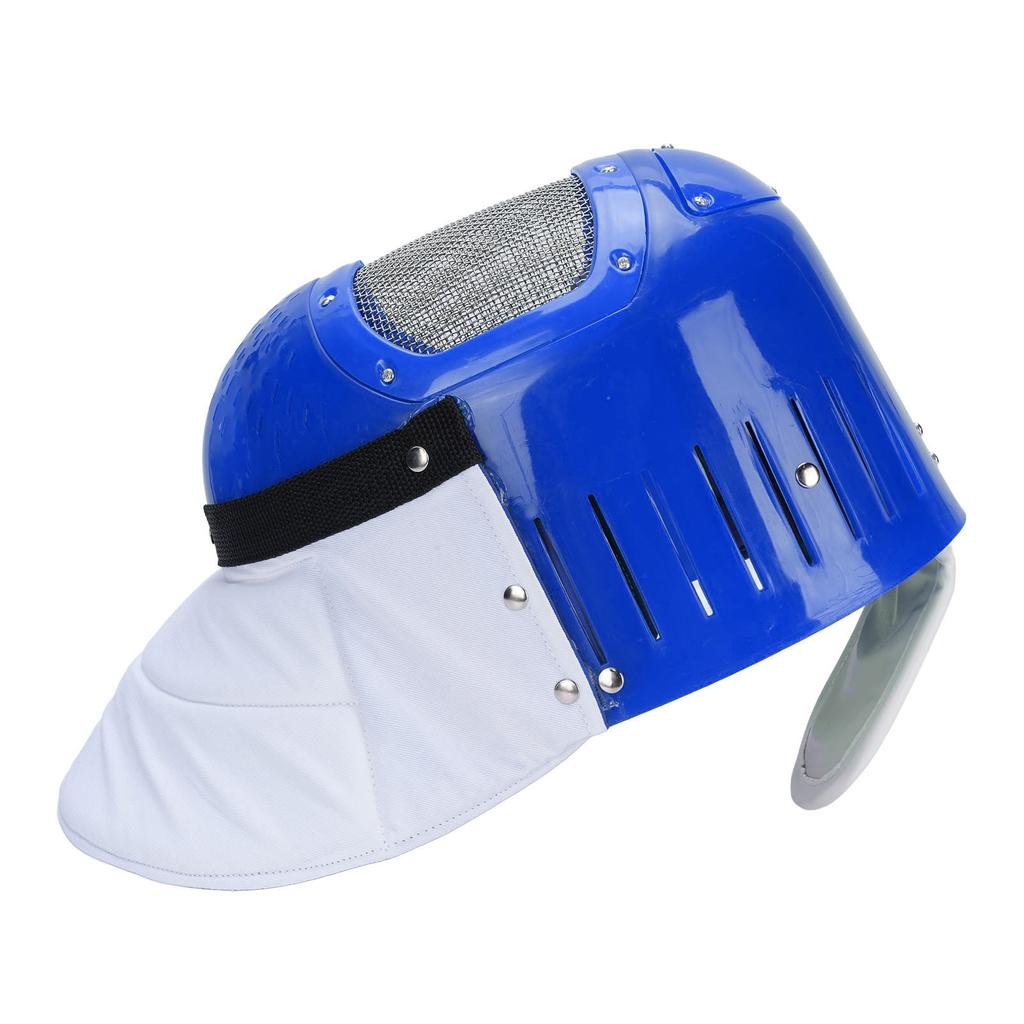 Kids Fencing Face Guard Breathable Metal Mesh Helmet Protective Cover for Foil Sabre Epee Use