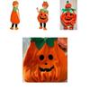Niedliches Halloween-Kürbiskostüm-Set für Kleinkinder und Babys – perfekt für Cosplay-Spaß
