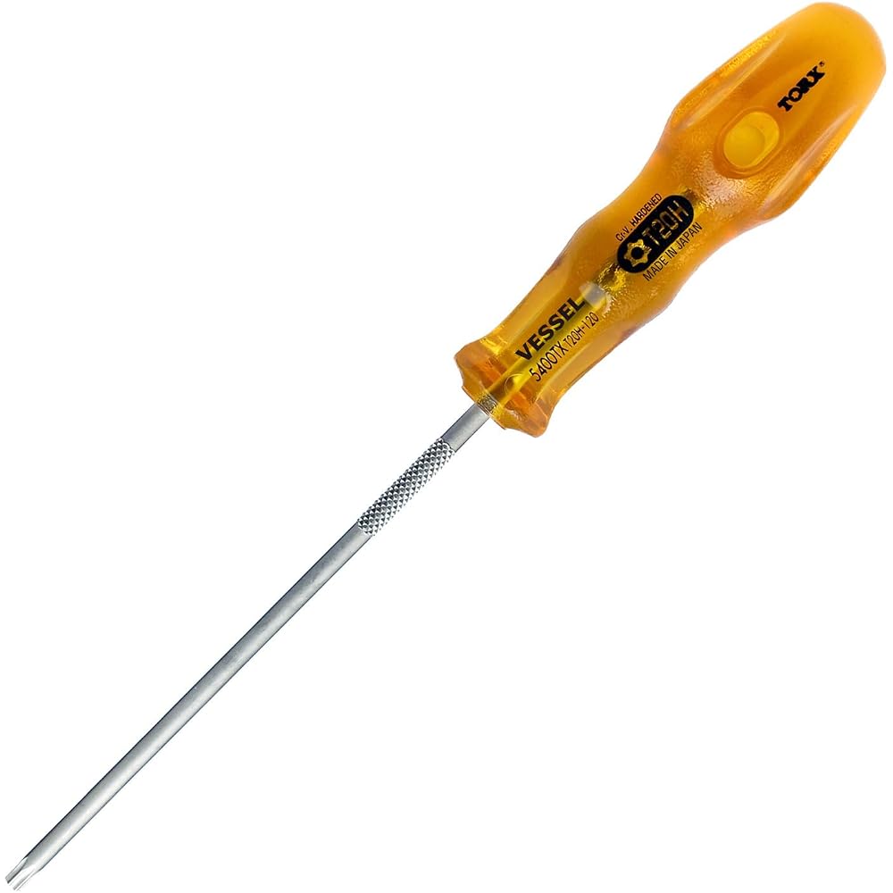 VESSEL (VESSEL) Power Grip Torx Screwdriver Torx T20H x 120mm B-5400TX