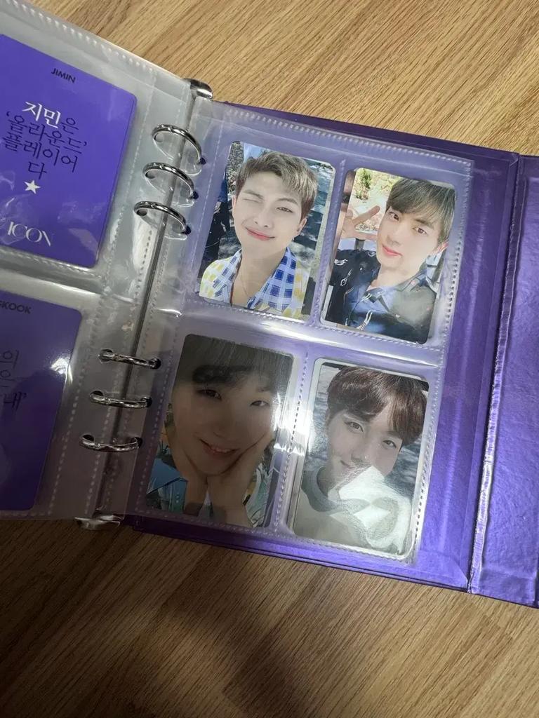 BTS Diablo Icon Photocard Custom Book