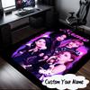 Custom Name Kpop Aesthetic Collage Carpet, Chair Rug,Area Rug for Office Bedroom Living Rooms Bedroom, Doormat Decor Christmas Fan Gifts