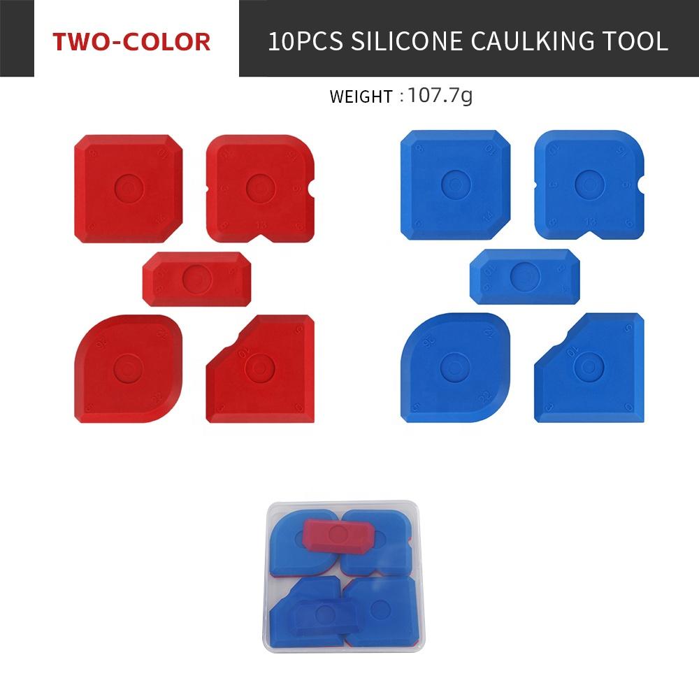 New Package Multi-function Corner Tile Grout Removal Tools Silicone Sealant Scraper 5pcs/plastic Box