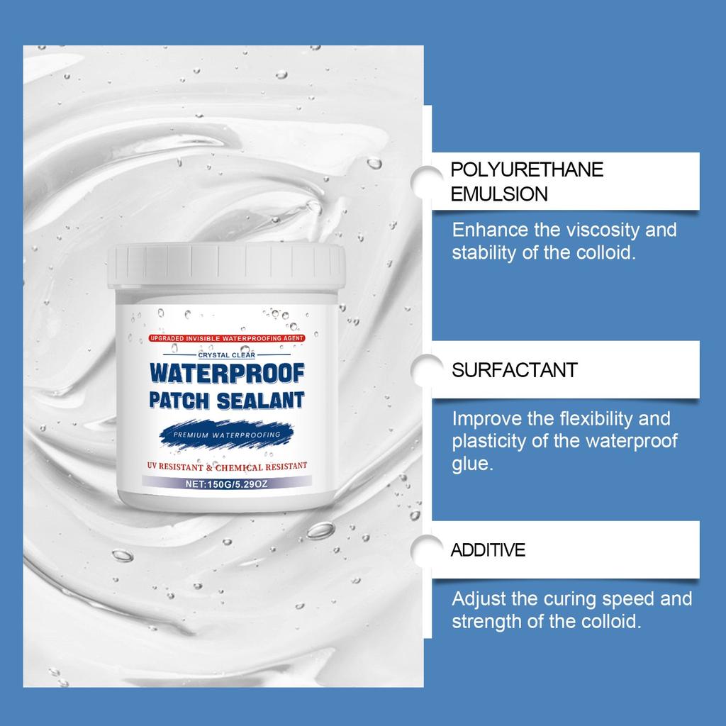 Transparent Glue; Sealant; Joint Sealant; Transparent Leak-proof Glue Roof Crack Sealing Wear-resistant High Elasticity