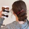 Barrette Acetic Acid Hairpin Hairpin Bowknot Spring Clip Creative Bow Hair Clip  Female