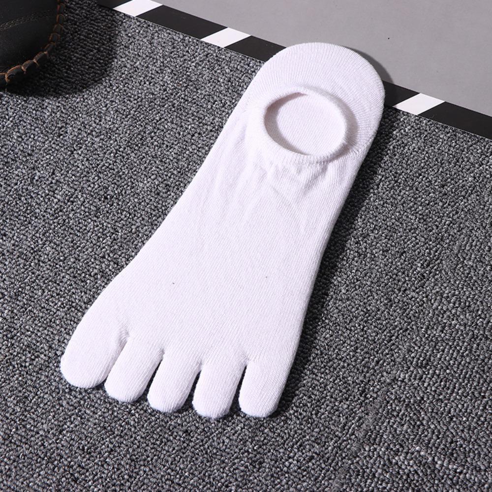 Anti-skid Men's Five Toe Socks Sport Sock Five Finger Invisible Socks Casual   Outdoor Activities