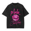 P!nk Pink Singer Pink Concert Washed T Shirt Streetwear Hip Hop Retro T-Shirt Tees for Men Women Oversize Printed